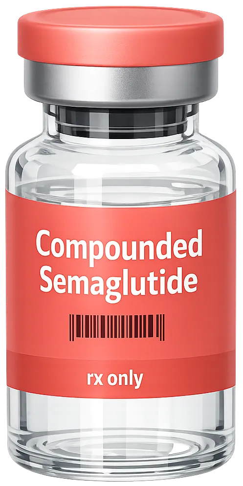 Compounded Semaglutide vial